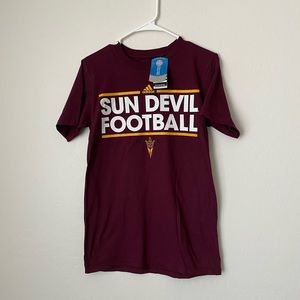 Adidas Sun Devil Football Tshirt Size Small